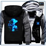 One Piece Jacket  Luffy LED (Grey & Black) OP1505 M Official One Piece Merch