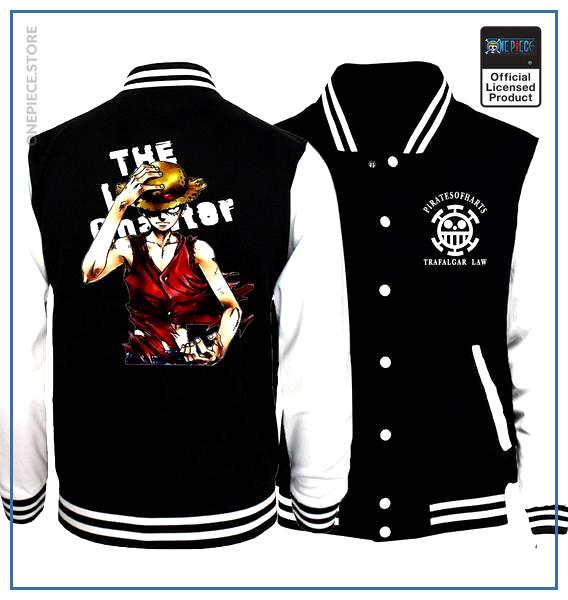 One Piece Varsity Jacket  Captain Luffy OP1505 S Official One Piece Merch