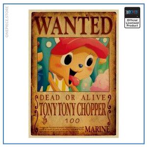 One Piece Wanted Poster Chopper Bounty OP1505 Заглавие по подразбиране Официален One Piece Merch