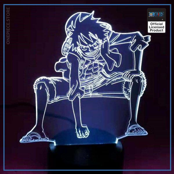 img 4 3D LED veilleuse Anime une pi ce Luffy lampe de Table USB 7 couleurs atmosph res - One Piece Store