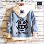 One Piece Jean Jacket  ONE PIECE (Black) OP1505 M Official One Piece Merch