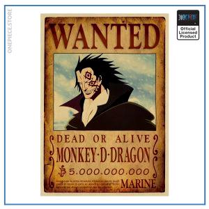 One Piece Wanted Poster Dragon Bounty OP1505 Título predeterminado Oficial One Piece Merch