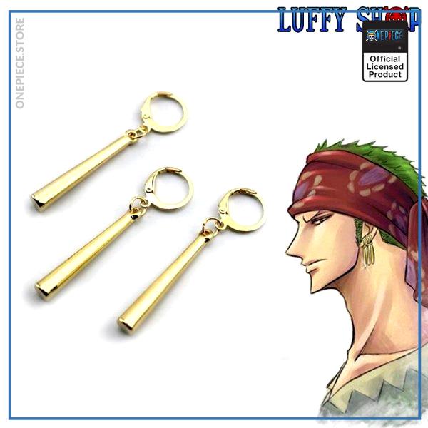 One Piece Earrings  Roronoa Zoro (Nail) OP1505 Default Title Official One Piece Merch