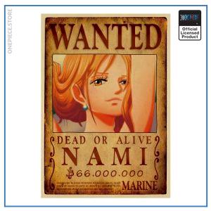 One Piece Wanted Poster  Nami Bounty OP1505 Default Title Official One Piece Merch