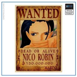 One Piece Wanted Poster  Nico Robin Bounty OP1505 Default Title Official One Piece Merch