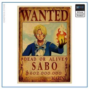 One Piece Wanted Poster  Sabo Bounty OP1505 Default Title Official One Piece Merch