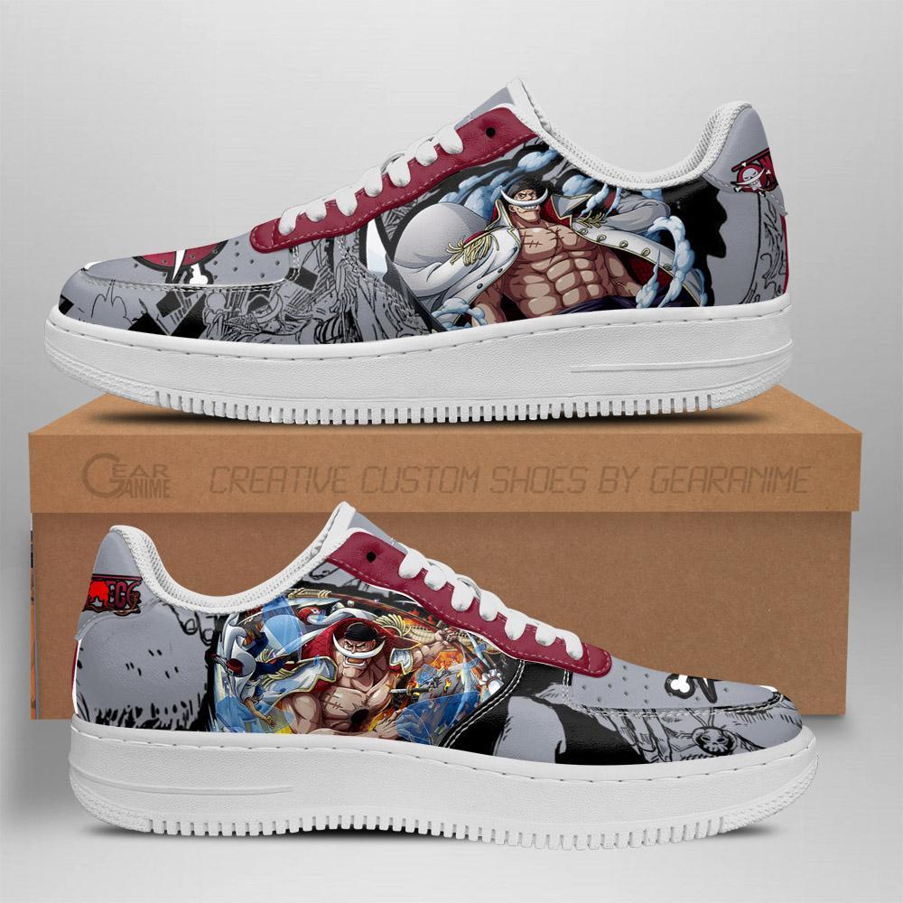 One Piece Shoes: Whitebeard Jordan Sneakers