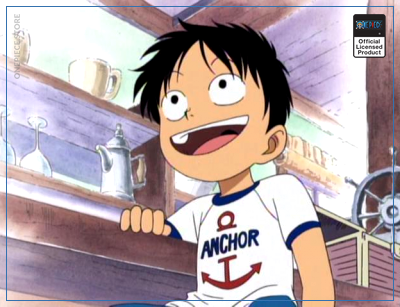 luffy anchor t shirt