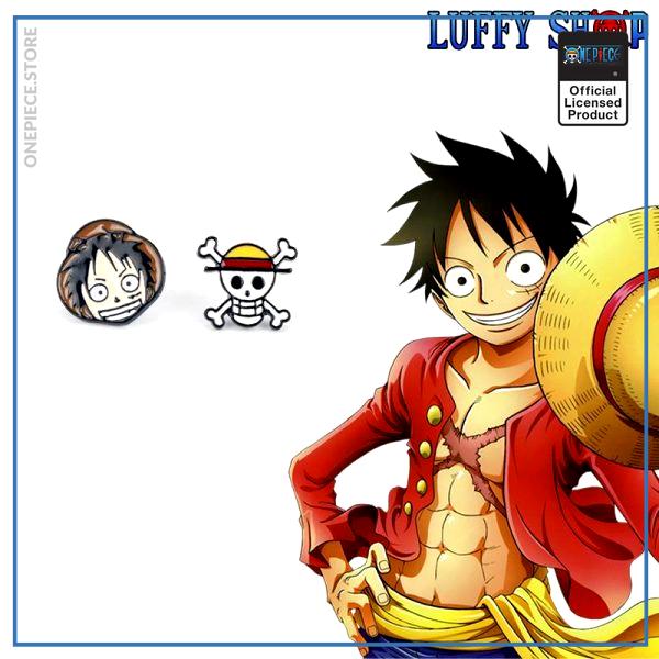 One Piece Earrings  Monkey D. Luffy OP1505 Default Title Official One Piece Merch