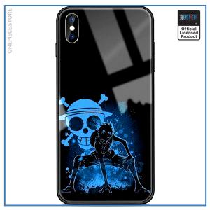 One Piece iPhone Case  Luffy Blue Aura OP1505 For iPhone 8Plus Official One Piece Merch