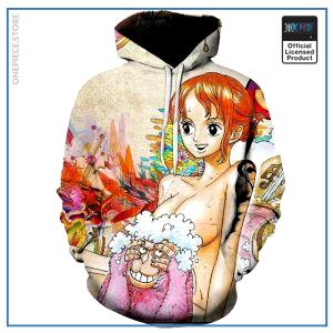 Sudadera con capucha One Piece Nami en la ducha OP1505 S Merch oficial de One Piece