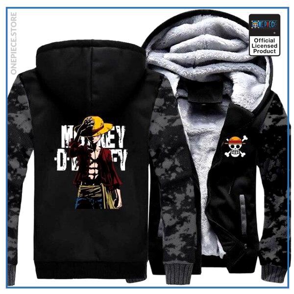 One Piece Jacket  Monkey D. Luffy (Vintage) OP1505 M Official One Piece Merch
