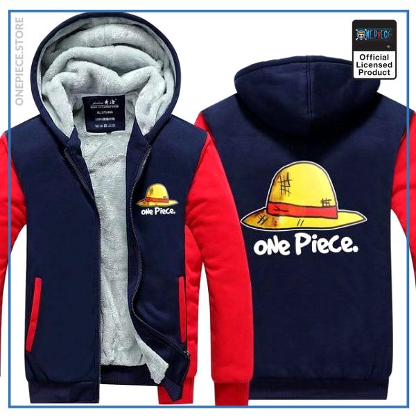 One Piece Jacket  ONE PIECE (Red & Blue) OP1505 M Official One Piece Merch