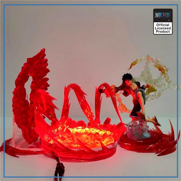 One Piece LED Lamp  Luffy Red Hawk OP1505 Default Title Official One Piece Merch