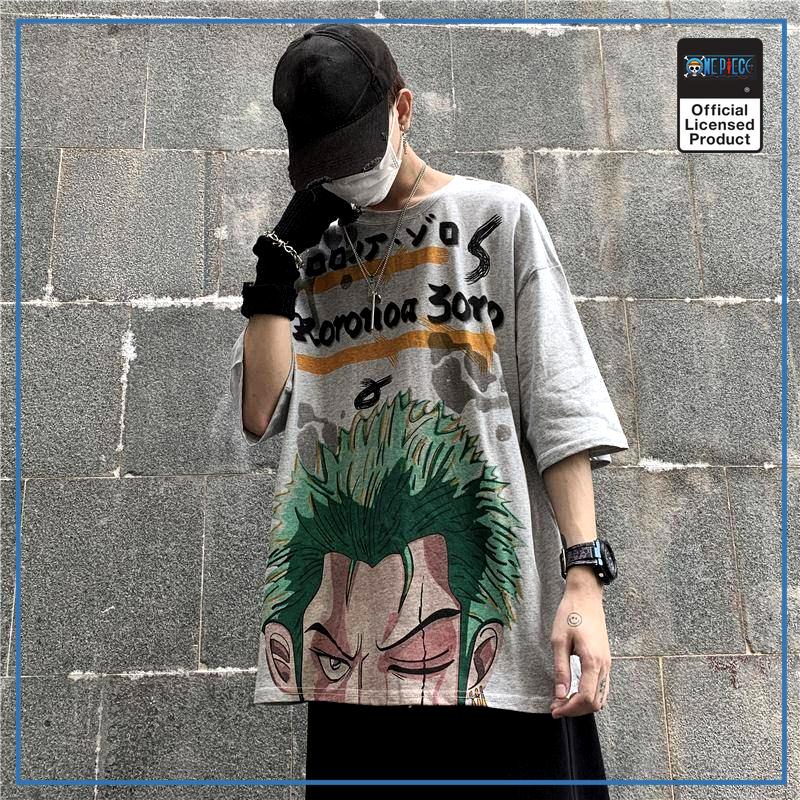 Anime One Piece Roronoa Zoro Custom T-Shirt - The Waypro