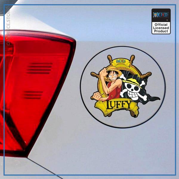 One Piece Car Sticker  Pirate Luffy OP1505 Default Title Official One Piece Merch