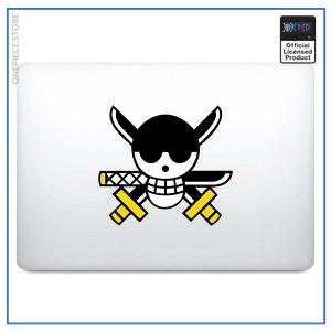One Piece Laptop Sticker  Zoro Jolly Roger OP1505 For 13 inch Macbook Official One Piece Merch
