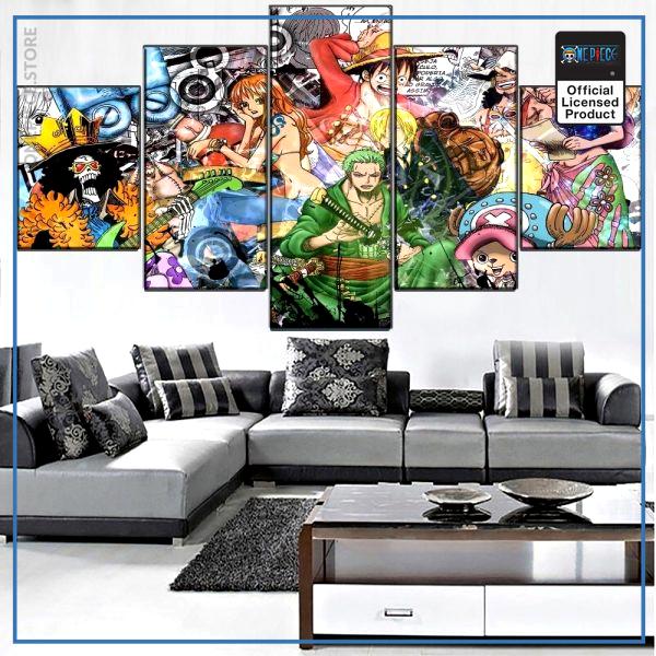 One Piece Wall Art  The Straw Hat Pirates OP1505 Small / No Frame Official One Piece Merch