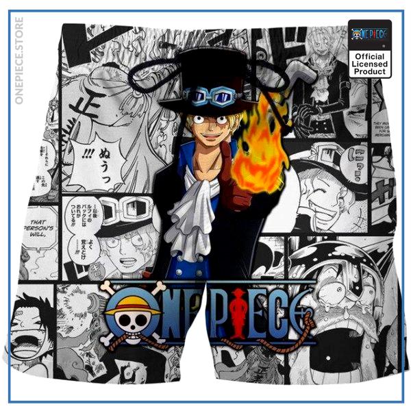One Piece Swim Short  Sabo OP1505 S Official One Piece Merch