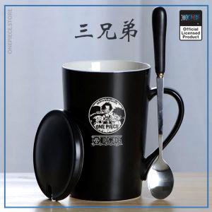 One Piece Mug Cup Luffy & Ace & Sabo Coffee OP1505 Título predeterminado Oficial One Piece Merch