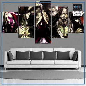 One Piece Wall Art  Shanks and Mihawk OP1505 Small / No Frame Official One Piece Merch