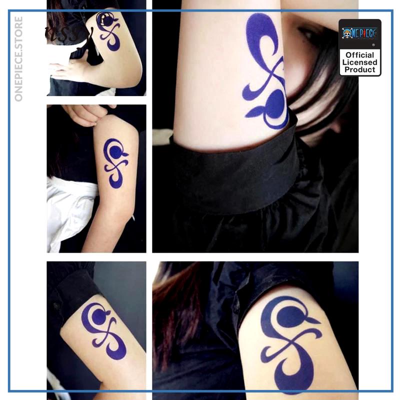 ONE PIECE One Piece Nami Tattoo Sticker for Cosplay (Black) | eBay