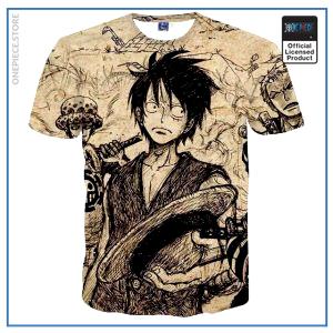One Piece Shirt <br> Vintage OP1505 S Official One Piece Merch