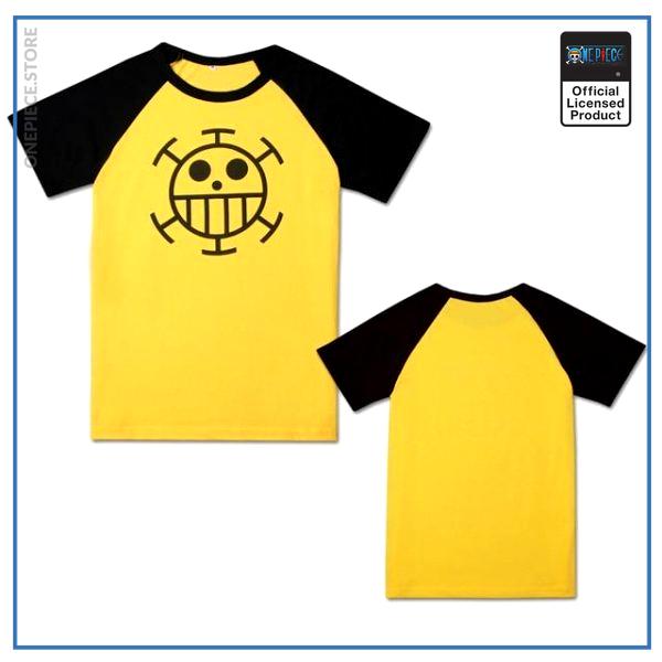 One Piece Shirt  Trafalgar Law OP1505 Yellow / M Official One Piece Merch