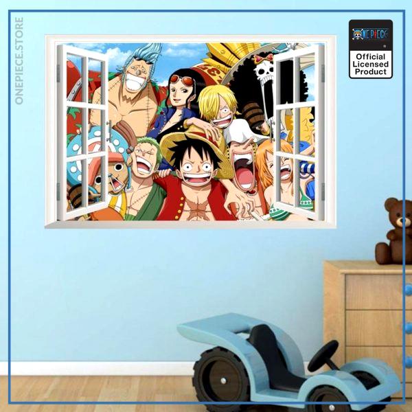 One Piece Wall Sticker  Straw Hat Crew OP1505 Default Title Official One Piece Merch
