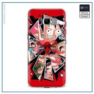 One Piece Phone Case Samsung  Luffy's Nakama OP1505 For Samsung S4 Official One Piece Merch