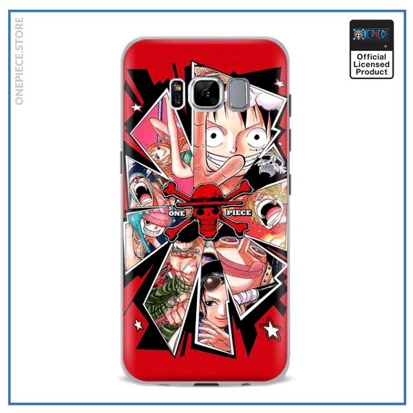 One Piece Phone Case Samsung  Luffy's Nakama OP1505 For Samsung S4 Official One Piece Merch