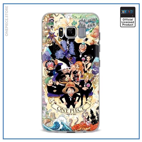 One Piece Phone Case Samsung  Mugiwara Pirates OP1505 For Samsung S4 Official One Piece Merch