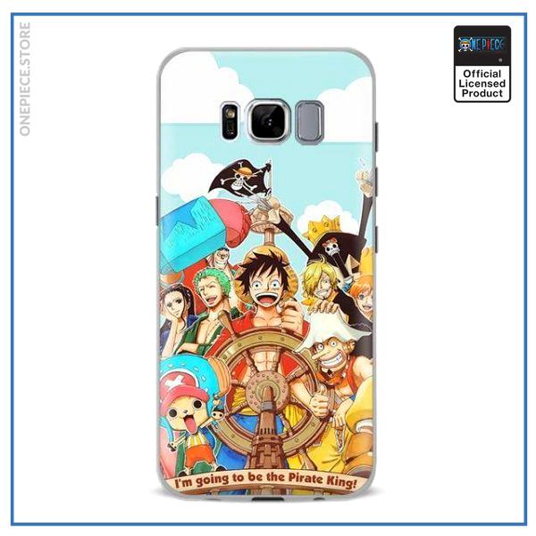 One Piece Phone Case Samsung  Mugiwara Crew OP1505 For Samsung S4 Official One Piece Merch