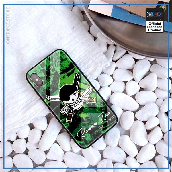 One Piece iPhone Case  Zoro Jolly Roger OP1505 For iPhone 5 5S SE Official One Piece Merch