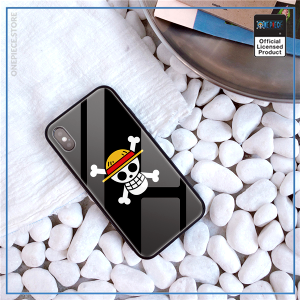 Vỏ iPhone One Piece Mugiwara Glass Cover OP1505 cho iPhone 5 5S SE Hàng hóa One Piece chính thức