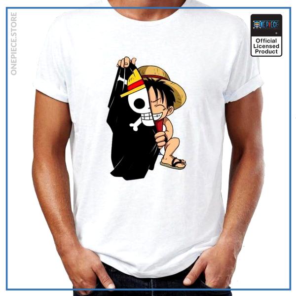 One Piece T-Shirt – Hiding Luffy official merch
