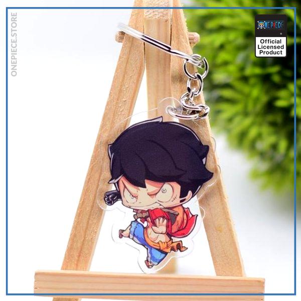 One Piece Keychain  Angry Luffy OP1505 Default Title Official One Piece Merch
