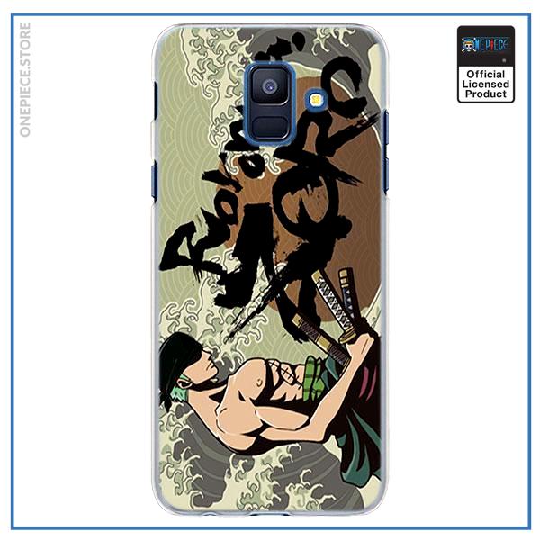 One Piece Phone Case Samsung  Roronoa Zoro OP1505 for A6 2018 Official One Piece Merch