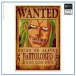 One Piece Wanted Poster  Bartolomeo Bounty OP1505 Default Title Official One Piece Merch