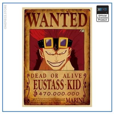 One Piece Wanted Poster  Eustass Kid Bounty OP1505 Default Title Official One Piece Merch