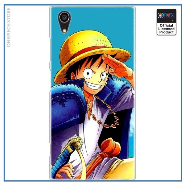 One Piece Sony Case  Blue Luffy OP1505 for Sony Z5 Official One Piece Merch