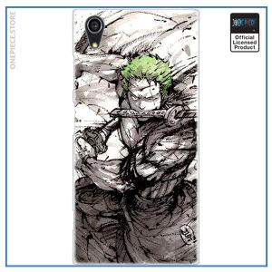 One Piece Sony Case  Zoro Ink Style OP1505 for Xperia L3 Official One Piece Merch