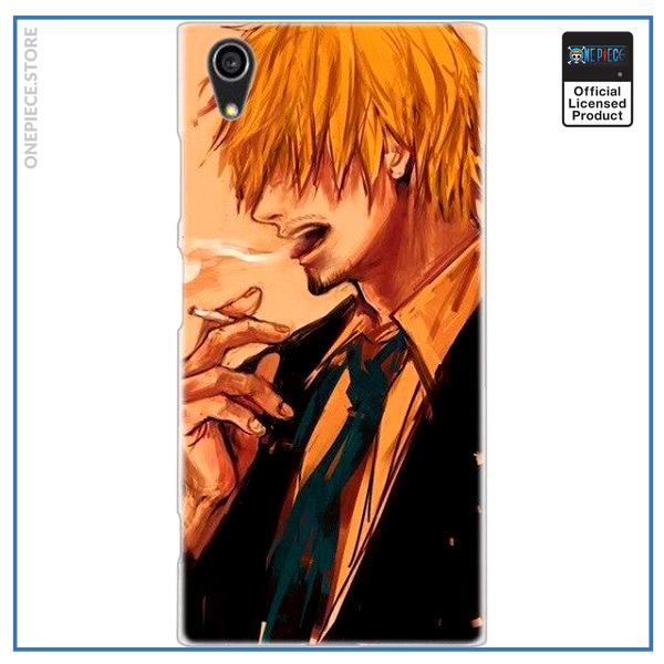 One Piece Sony Case  Smoking Sanji OP1505 for Xperia L2 Official One Piece Merch