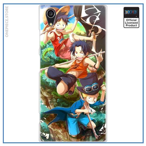 One Piece Sony Case  The 3 Brothers OP1505 for Xperia XA3 Official One Piece Merch