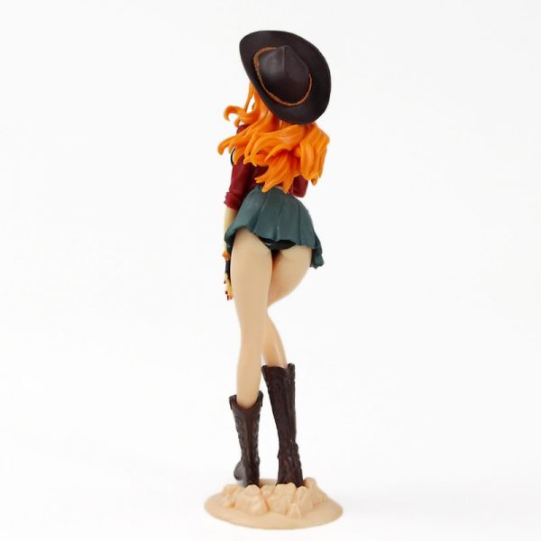 19cm One Piece Action Figures Nami Treasure Cruise World Journey Anime Model Toys 4 - One Piece Store