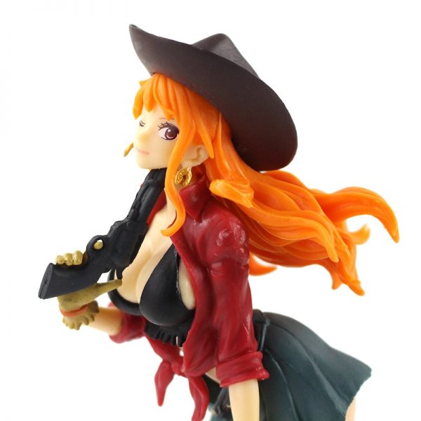 19cm One Piece Action Figures Nami Treasure Cruise World Journey Anime Model Toys 5 - One Piece Store