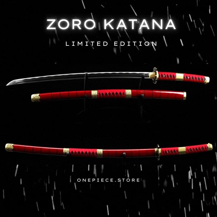 Katana roronoa zoro sandai kitetsu one piece (zs-9413a): for Softair
