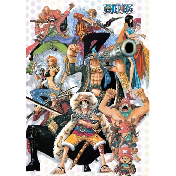 1000 Piece Puzzle Anime One Piece Cannon Jigsaw Children Toy Puzzle Children Gift - One Piece Store