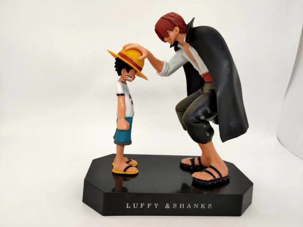 17cm One Piece Anime Figure Four Emperors Shanks Straw Hat Luffy Action Figure One Piece Sabo 1 - One Piece Store