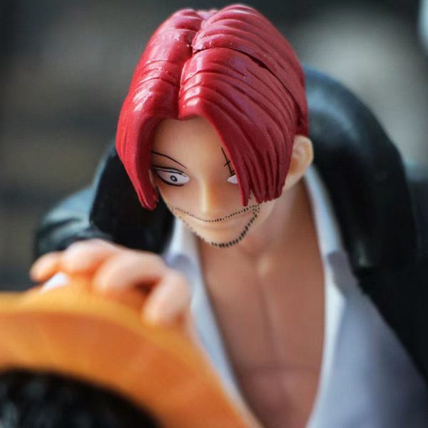 17cm One Piece Anime Figure Four Emperors Shanks Straw Hat Luffy Action Figure One Piece Sabo 3 - One Piece Store